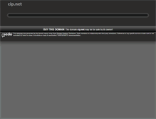 Tablet Screenshot of cip.net
