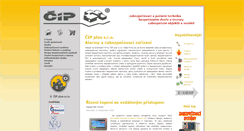 Desktop Screenshot of cip.cz